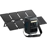 Anker SOLIX C300X Ac Taşınabilir Güç Kaynağı + PS60 Taşınabilir Güneş Paneli - B1723 (Anker Solix Türkiye Garantili)