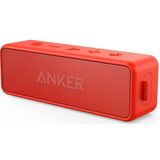 Anker Soundcore 2 Bluetooth Hoparlör - 12W Stereo Ses - Ipx5 Suya Dayanıklılık - 24 Saate Varan Şarj - Kırmızı - A3105