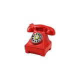 ANKESÖRLÜ TELEFON VİNTAGE DEKORATİF BİBLO 12X7.5CM REÇİNE (5264)