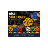 AnkeysDigitale Dişli Stres Çarkı | 3D Baskı Fidget Spinner | Stres Giderici | Masa Oyuncağı | EDC | Sessiz Dönen Dişli Çark