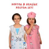 AnkiToys Doktor ve Hemşire Kostüm Seti (4-6 Yaş)