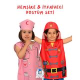 AnkiToys Hemşire & İtfaiyeci Kostüm Seti (4-6 Yaş)