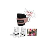 Ankle Straps Fitness Ayak Bileği Ağırlık Çalışma Kemeri Cable Kickback Bilek Aparatı Sağ/Sol Takım Pembe Renk