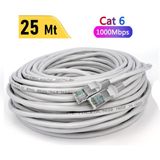 Anktek 25 Metre Cat6 Internet Ethernet Kablosu EZRJ45 Cat 6 Utp Patch Kablo High Speed Yüksek Hız - 25 mt