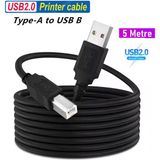 Anktek 5 Metre Filtreli USB 2.0 Uzatma Kablosu High Speed - Siyah