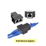 ANKTEK RJ45 Ethernet Çoklayıcı Gigabit 2’li Splitter 1 Giriş 2 Çıkış (2 port aynı anda çalışmaz)