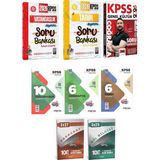 Anla Kazan 2026 Kpss İndeks Tarih Vatandaşlık Soru + Yargı Coğrafya Soru + Marka Deneme 8 Li Set