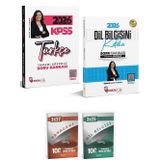 Anla Kazan + Hoca Kafası 2026 KPSS Türkçe + Dil Bilgisi Soru Bankası 2 li Set - Öznur Saat Yıldırım Anla Kazan + Hoca Ka