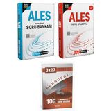 Anla Kazan + Pegem 2026 Ales Konu + Soru + Paragraf Deneme 3 Lü Set