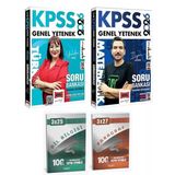 Anla Kazan + Yargı 2026 Kpss Türkçe + Matematik Soru Bankası 2 Li Set Yargı Yayınları