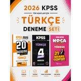 Anla Kazan Yayınları 2026 Kpss Türkçe Deneme Seti Yediiklim + Hoca Kafası + Evp Akademi Seti