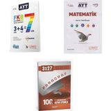 Anla Kazan Yayınları 2027 2027 Ayt Limit Fkb Soru + Matematik Soru + Anla Kazan Paragraf Deneme 3'lü Set