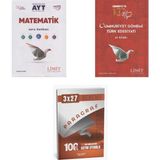 Anla Kazan Yayınları 2027 2027 Ayt Limit Matematik Soru + Cumhuriyet Dönemi Türk Edebiyatı El Kitabı + Anla Kazan Paragraf Deneme 3'lü Set