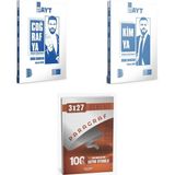 Anla Kazan Yayınları 2027 2027 Benim Hocam Ayt Coğrafya + Kimya Soru + Anla Kazan Paragraf Deneme 3'lü Set