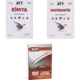 Anla Kazan Yayınları 2027 2027 Limit Ayt Kimya + Matematik Soru + Anla Kazan Paragraf Deneme 3'lü Set
