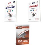 Anla Kazan Yayınları 2027 2027 Limit Ayt Tüm Dersler Sayısal + Biyoloji Soru + Anla Kazan Paragraf Deneme 3'lü Set