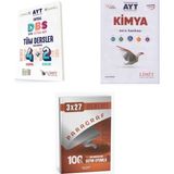 Anla Kazan Yayınları 2027 2027 Limit Ayt Tüm Dersler Sayısal Ders Bitirme Seti + Kimya Soru + Anla Kazan Paragraf Deneme Set
