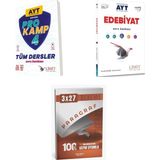 Anla Kazan Yayınları 2027 2027 Limit Ayt Tüm Dersler Sayısal Prokamp + Edebiyat Video Çözümlü Soru + Anla Kazan Paragraf Deneme 3'lü Set