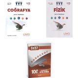 Anla Kazan Yayınları 2027 2027 Limit Tyt Coğrafya + Fizik Soru + Anla Kazan Paragraf Deneme 3'lü Set