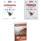 Anla Kazan Yayınları 2027 2027 Limit Tyt Coğrafya + Türkçe Soru + Anla Kazan Paragraf Deneme 3'lü Set