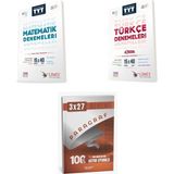 Anla Kazan Yayınları 2027 2027 Limit Tyt Matematik 15X40 + Türkçe 15 x 40 5 Aşamada Yeni Soru Tarzları ile Deneme + Ankapade 3'lü Set