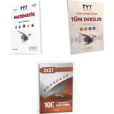 Anla Kazan Yayınları 2027 2027 Limit Tyt Matematik + Tüm Dersler Soru + Anla Kazan Paragraf Deneme 3'lü Set