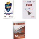 Anla Kazan Yayınları 2027 2027 Limit Tyt Tüm Dersler Prokamp + Fizik Soru + Anla Kazan Paragraf Deneme 3'lü Set