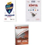 Anla Kazan Yayınları 2027 2027 Limit Tyt Tüm Dersler Prokamp + Kimya Soru + Anla Kazan Paragraf Deneme 3'lü Set