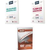 Anla Kazan Yayınları 2027 2027 Limit Tyt x Fen Bilimleri 20 20 + Türkçe 15 40 5 Aşamada Yeni Soru Tarzları ile Deneme + Ankapade 3'lü Set