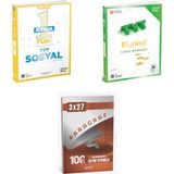 Anla Kazan Yayınları 2027 2027 Üçdörtbeş Tyt Sosyal 1 Ayda Tüm + Biyoloji Soru + Anla Kazan Paragraf Deneme 3'lü Set