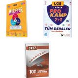Anla Kazan Yayınları 2027 8. Sınıf/lgs Limit 1. Dönem Whopper 3 Lü Deneme Seti + Prokamp Tüm Dersler Soru + Ankapade Set