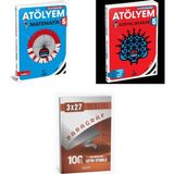 Anla Kazan Yayınları 2027 Arı 5 Sınıf Atölyem Matematik Matemito + Sosyal Sosyalimo Bilgiler Soru + Anla Kazan Paragraf Deneme 3'lü Set