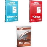 Anla Kazan Yayınları 2027 Benim Hocam 5. Sınıf Soru Bankam Matematik + Türkçe Soru + Anla Kazan Paragraf Deneme 3'lü Set