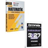 Anla Kazan Yayınları 2027 Ens 2027 Tyt Matematik Destek Soru Bankası+ Evp Akademi Paragraf