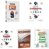 Anla Kazan Yayınları 2027 Limit 10. Sınıf Etkinlikli Fizik + Matematik Maarif Soru + Anla Kazan Paragraf Deneme 3'lü Set