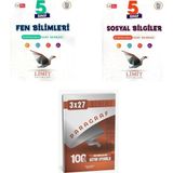 Anla Kazan Yayınları 2027 Limit 5. Sınıf Etkinlikli Fen Bilimleri + Sosyal Bilgiler Soru + Anla Kazan Paragraf Deneme 3'lü Set