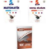 Anla Kazan Yayınları 2027 Limit 5. Sınıf Etkinlikli Matematik + Sosyal Bilgiler Soru + Anla Kazan Paragraf Deneme 3'lü Set