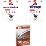 Anla Kazan Yayınları 2027 Limit 5. Sınıf Etkinlikli Sosyal Bilgiler + Türkçe Soru + Anla Kazan Paragraf Deneme 3'lü Set