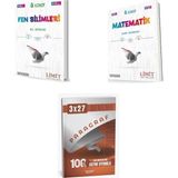Anla Kazan Yayınları 2027 Limit 8. Sınıf Fen Bilimleri El Kitabı + Matematik Soru + Anla Kazan Paragraf Deneme 3'lü Set