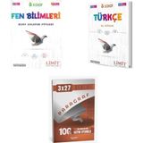 Anla Kazan Yayınları 2027 Limit 8. Sınıf Fen Bilimleri Föyleri Konu + Türkçe El Kitabı + Anla Kazan Paragraf Deneme 3'lü Set