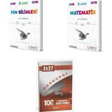 Anla Kazan Yayınları 2027 Limit 8. Sınıf Fen Bilimleri + Matematik El Kitabı + Anla Kazan Paragraf Deneme 3'lü Set