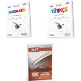 Anla Kazan Yayınları 2027 Limit 8. Sınıf Matematik + Türkçe Soru + Anla Kazan Paragraf Deneme 3'lü Set