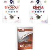 Anla Kazan Yayınları 2027 Limit 9. Sınıf Etkinlikli Maarif Biyoloji + Kimya Soru + Anla Kazan Paragraf Deneme 3'lü Set