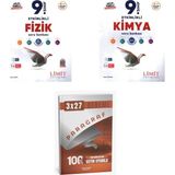 Anla Kazan Yayınları 2027 Limit 9. Sınıf Etkinlikli Maarif Fizik + Kimya Soru + Anla Kazan Paragraf Deneme 3'lü Set