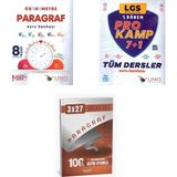 Anla Kazan Yayınları 2027 Limit Lgs Paragraf 8. Sınıf Kronometre + Tüm Dersler Prokamp Soru + Anla Kazan Paragraf Deneme 3'lü Set