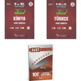 Anla Kazan Yayınları 2027 Limit Tyt 9. ve 10. Sınıf Tekrarı K-28 Maarif Model Kimya + Türkçe Soru + Anla Kazan Paragraf Deneme 3'lü Set