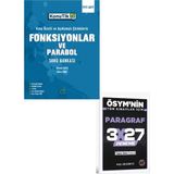 Anla Kazan Yayınları 2027 Okyanus 2027 Tyt Ayt Konutik Fonksiyonlar ve Parabol Soru Bankası+ Evp Akademi Paragraf