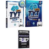 Anla Kazan Yayınları 2027 Rehber Matematik 2027 49 Günde Tyt Matematik Video Ders Kitabı+Soru Bankası+Evp Akademi 3X27 Paragraf Deneme