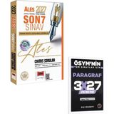 Anla Kazan Yayınları 2027 Yargı 2027 Ales Sayısal - Sözel Yetenek Son 7 Sınav Tamamı Çözümlü Çıkmış Sorular+Evp Akademi 3X27 Paragraf Deneme