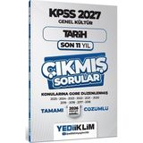 Anla Kazan Yayınları 2027 Yediiklim 2027 Kpss Tarih Çıkmış Sorular Son 11 Yıl Konularına Göre Çözümlü